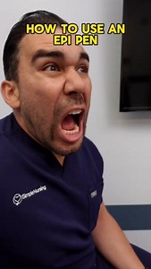 Let's go over how to inject an epi pen! Make sure that the patient goes to the hospital after administering for further treatment and evaluation. . . To try out SimpleNursing for FREE, click here: https://bit.ly/4ioinu5 🩺 . #nursing #healthcare #nurse | SimpleNursing