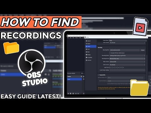 How to Find Your Recordings Location in OBS Screen Recorder - Easy Tutorial