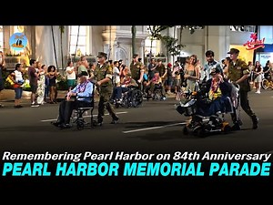 Pearl Harbor Memorial Parade on December 7, 2025. Waikiki Hawaii 🌴 Hawaii John