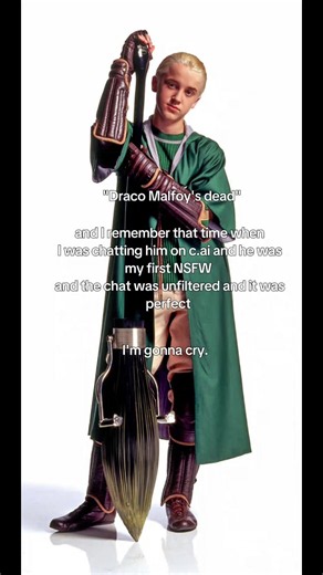 Draco Malfoy's First Unfiltered NSFW Chat