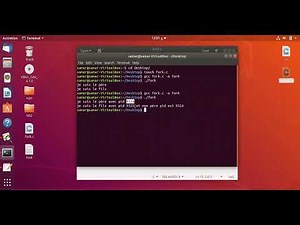 creation de processus avec fork ( c linux ) darja