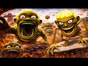 GIANT MONSTER ATTACK in GMod 😱💥 | Crazy Faces & Pure Chaos