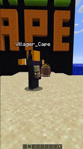 Minecraft Villager Cape #verlosung Für Java und Bedrock