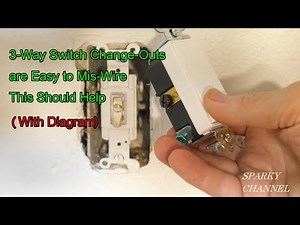 3-Way Switch Change Outs are Easy to Mis-Wire. This Video Should Help. (Diagram Included)