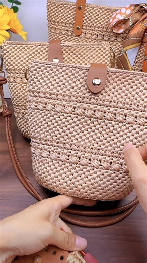 Crochet Bag Pattern That Looks Expensive #diy #luxury #crochet