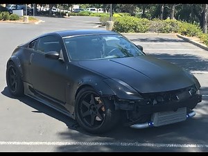 Crazy Sounding Supercharged Cammed 350Z