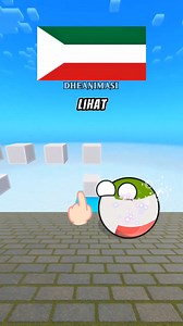 Tampilan Bendera Jika Warna Hitam nya Menjadi Warna Putih #countryballs #minecraft #reels #fyp | Rizky A