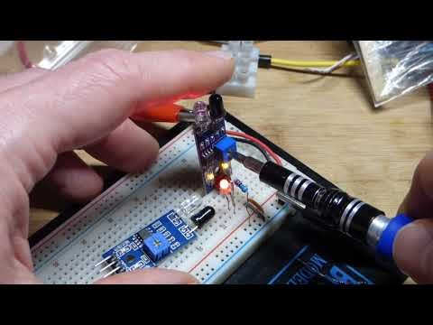 Adjusting Seems Mostly Pointless Infrared Proximity Sensor