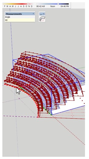 SketchUp tips 🌟 Stadium seating arrangement modeled in SketchUp - optimizing visibility and comfort for every audience member! Here sketchplus plugin is used . Nice Tower Nice Tower Plus Nice Tower Pro . #StadiumSeating #CinemaDesign #SketchUp #3DModeling #ArchitectureDesign #TheaterSeating #InteriorDesign #SeatingArrangement #DesignVisualization #architect #nice_tower #sketchup #nicetowers #nicetowerpro | Nice Tower Pro