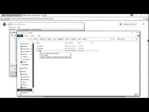 Install Intel x86 Emulator Accelerator (HAXM), on Android Studio/Windows 10