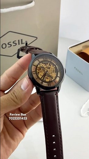 Fossil Townsman Automatic Unboxing