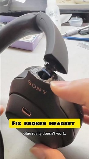 Broken Sony XM4? How to Replace the Swivel & Hinge Easily!