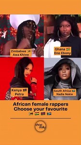53K views · 1.6K reactions | Queen of Hip Hop | AWA KHIWE was featured by Chop Daily part of the prominent HIP HOP artists on the African content. She is moving places . Sidenote : AWA KHIWE is on one of the biggest songs in Germany rightnow ZUKUNFT PINK (ALLIANCE REMIX) featuring PETER FOX FT. KWAM.E, ALBI X, FOCALISTIC, WILLY WILL, BENJI ASARE & INÉZ. Link https://youtu.be/7CWF4WT46pI | EarGround TV | Facebook