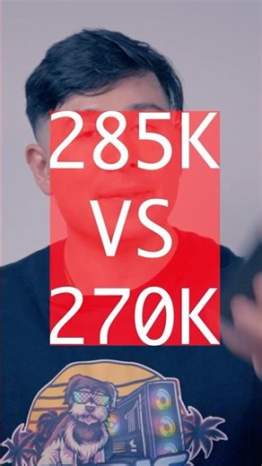 Intel core ultra 285K vs Intel core 270K Plus - what's the difference? #pcgaming #nvidia