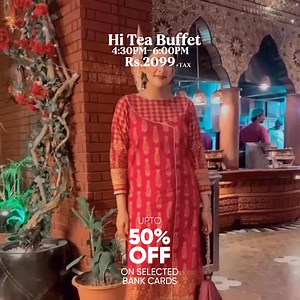 𝐍𝐨𝐯𝐞𝐦𝐛𝐞𝐫 𝐌𝐞𝐧𝐮𝐬 𝐀𝐫𝐞 𝐋𝐢𝐯𝐞! Star Of The Month - Chicken Madbee & Mandi Rice! 𝐎𝐟𝐟𝐞𝐫𝐢𝐧𝐠 𝐮𝐩𝐭𝐨 𝟓𝟎% 𝐨𝐟𝐟 𝐨𝐧 𝐬𝐞𝐥𝐞𝐜𝐭𝐢𝐯𝐞 𝐛𝐚𝐧𝐤 𝐜𝐚𝐫𝐝𝐬. 𝐂𝐚𝐥𝐥 𝐮𝐬 𝐟𝐨𝐫 𝐝𝐞𝐭𝐚𝐢𝐥𝐬. 𝐂𝐎𝐑𝐏𝐎𝐑𝐀𝐓𝐄 𝐋𝐔𝐍𝐂𝐇 𝐁𝐔𝐅𝐅𝐄𝐓 𝐒𝐞𝐫𝐯𝐢𝐧𝐠 𝟔𝟎 𝐃𝐢𝐬𝐡𝐞𝐬 Serving every Monday – Friday From 12:30pm – 2:30pm Rs.1849 exclusive tax for Adults Rs.925 exclusive tax for Kids 𝐋𝐔𝐍𝐂𝐇 𝐂𝐔𝐌 𝐇𝐈-𝐓𝐄𝐀 𝐁𝐔𝐅𝐅𝐄𝐓 𝐒𝐞𝐫𝐯𝐢𝐧𝐠 𝟔𝟓 𝐃𝐢𝐬𝐡𝐞𝐬 12:30 PM – 2:00 PM