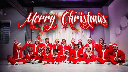 SD Dance Studio on Instagram: "Merry Christmas to all 🎄🎅 With our little Santas, First shoot of our new dance class with a joyful Christmas celebration 🎄 🧠 : @_.rohitgupta._ 🎥 : @sandy_cinematic01 Editing : Sandy . . #sddancestudio #cristmas #christmas2025 #merrychristmas🎄 #dancereels Christmas day celebration 2025 ✨️ Merry Christmas to all 🎅🎄"