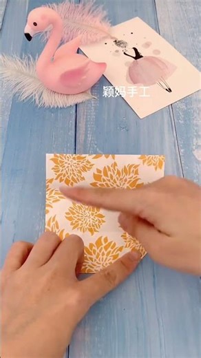 Origami Box Easy #diy #craft #origami #handmade