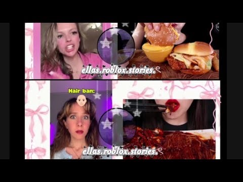 🌺ASMR eating pov storytime🌼||creds to: ‪@amarachehade.‬‪@Kaitlin_p123‬‪@ZOEYASMR‬‪@mellawnie‬ 😋😛