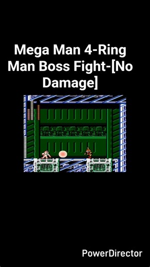 Mega Man 4-Ring Man Boss Fight-[No Damage] #megaman #nodamage #retrogaming