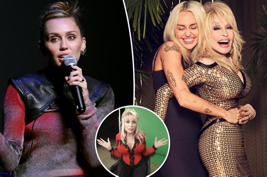 Miley Cyrus gives an update on godmother Dolly Parton after health challenges forced her to pull back from spotlight