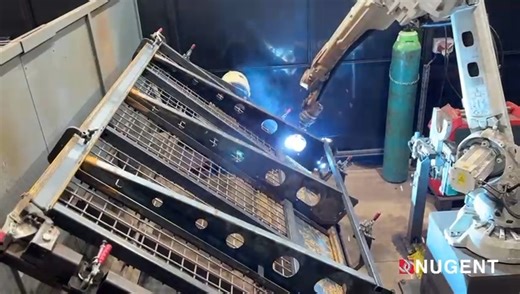 A peek behind the scenes 👀🤖 Robots in action, building the strength behind every Nugent Plant Trailer! Interested in learning more about the Nugent Plant range? Contact us today! 📞 Graham Pickering - 07774 958394 📞 Ryan Jordan - 07551 573951 #RiponTrailerCentre #NugentTrailers | Ripon Farm Services