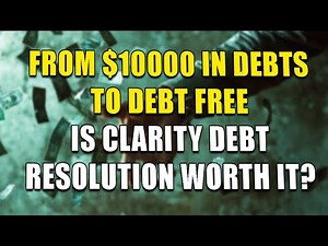 Clarity Debt Resolution - Is Usclarity.com Debt Relief Program Worth It? Pros & Cons Review