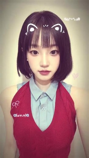 #宛瑜的脸小我知道 #宋雨琦 @宋雨琦_i-dle 好萌啊