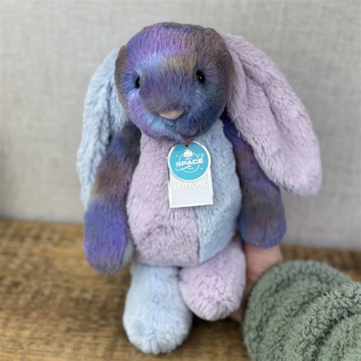 Make a patchwork bunny with me #jellycatbunny #makewithme #crafttok #sewingtutorial #patchwork