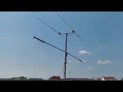 MFJ 1775 Rotary Dipol 50mhz Diamond HB9CV antenna Tagra RT-50 antenna rotor