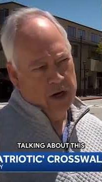 Monterey proposal for patriotic crosswalk raises questions about city policy