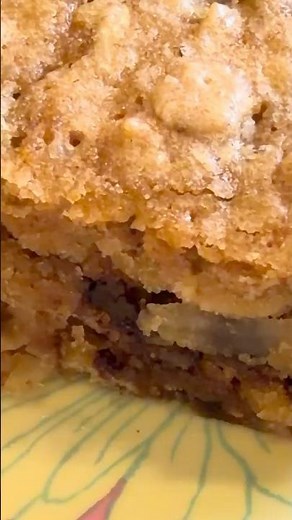 Cowboy cookie bars, pack of oats and nuts, coconut and deliciousness. #cookies #baking