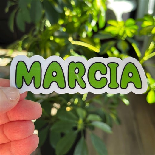 Custom Personalized Name Stickers | Die Cut Glossy Vinyl Waterproof Stickers - Etsy