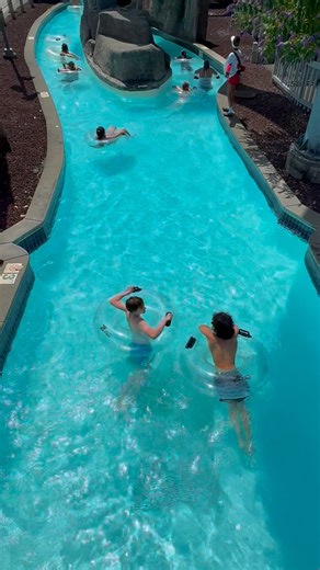 Who’s relaxing with us today? 😎 Gates open at 11AM and the Konga Lazy River is calling! 🌊 Grab your Summer Fun Pass for just $67.99—this could be you! 🛟☀️ #WildWaves #SummerVibes | Wild Waves Theme & Water Park