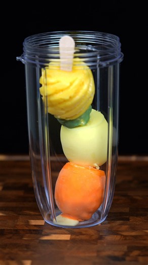 The Ultimate Fruit Milkshake ASMR 🍦#shorts