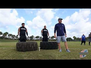 Offseason Football Workouts: The Tire Flip