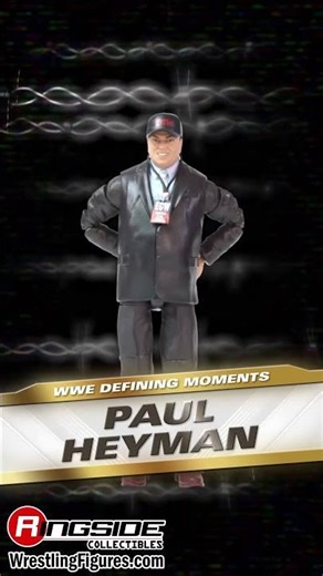 IN STOCK: Paul Heyman Defining Moments Ringside Exclusive Shop Now ➡️