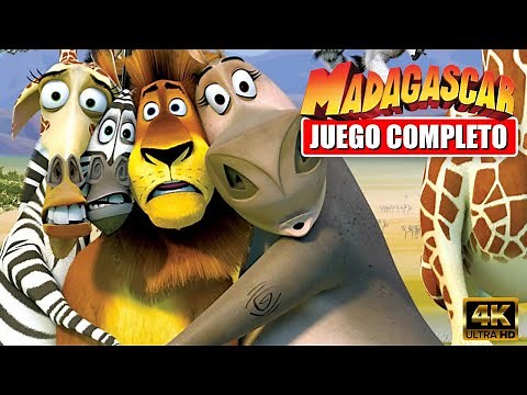 MADAGASCAR en ESPAÑOL [4K] Juego Completo - FULL GAME I Historia Completa (PS2 4K ULTRA HD)