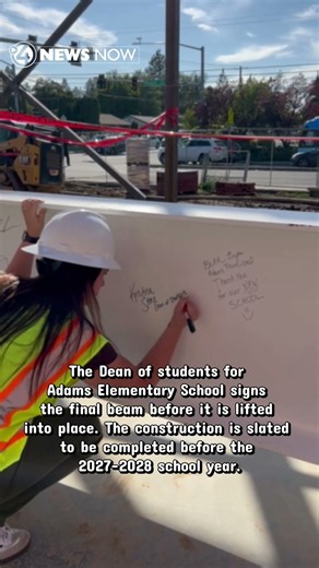 The construction of Adams Elementary School is slated to be completed before the 27-28 school year.