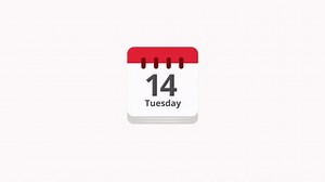 Animated Calender icon
