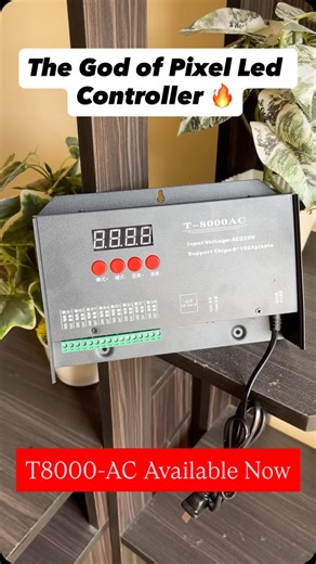 Radiare Lightings on Instagram: "The God of Pixel Led Controller🔥 T8000AC 💥 . . . . . . . . . #pixel #pixelled #pixellight #pixellighting #pixellights #stage #stagelightingdesign #stagelight #stagelighting #chaser #kerala #ledlights #hindi #ledchaser #india #led #electronics #advertisingboard #lights #pixelcontroller #kochi #kozhikode #light #lightshow #touristbus #touristbuskerala"