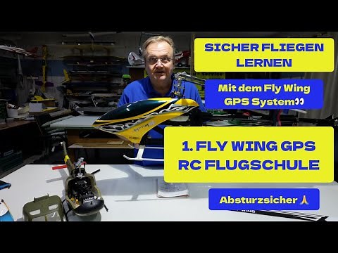 Learn to fly in 2025! 1. Fly Wing GPS Online RC Helicopter Flight School 🎓 From beginner to expert 😇