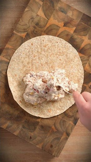 🧀🔥 Topped Tuna Wraps