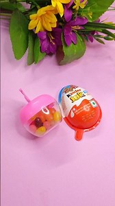 kinder joy & apple soft candy popsicle 🍭#shorts #popsicle #chocolate