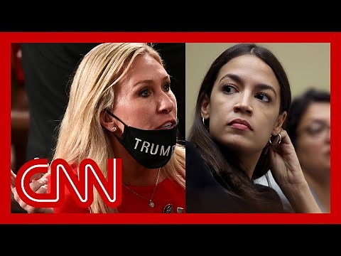 Marjorie Taylor Greene confronts Alexandria Ocasio-Cortez