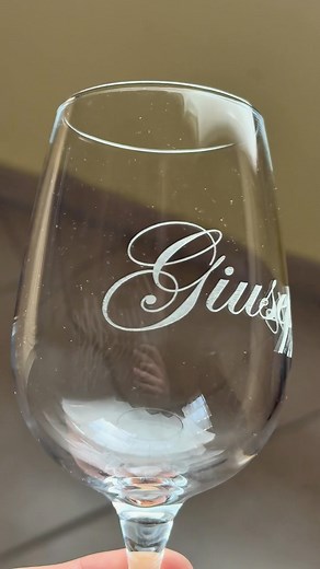 3ᴅ_ᴘʀɪɴᴛᴀʟʟ | Glass engraving with @laserpecker LP4 and rotary tool. Settings: 75% depth, 95% power, 1 pass with 450nm module. Project:... | Instagram