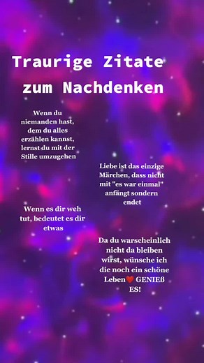 Sad~zitate on TikTok