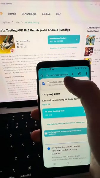 Guía para probar la beta de FF en Android