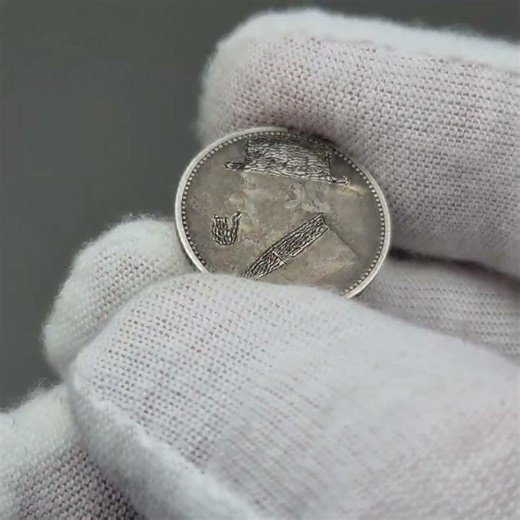 1897 6 Pence South Africa Anglo Boer War Trench Art Coin Paul Kruger