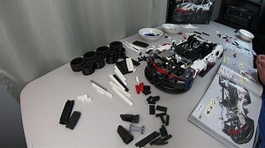 乐高 Lego 保时捷 Porsche RSR 42096 开箱 - 搭建 - 评测