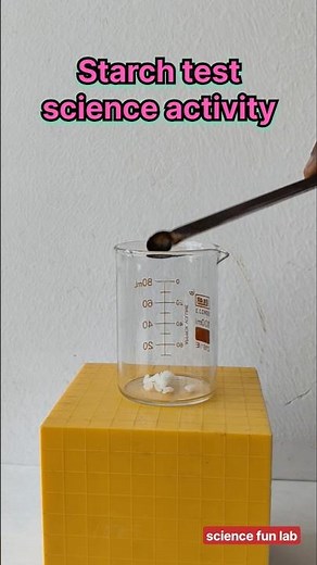 starch test using iodine science experiment activity #shorts #experiment #chemistry #biology #viral